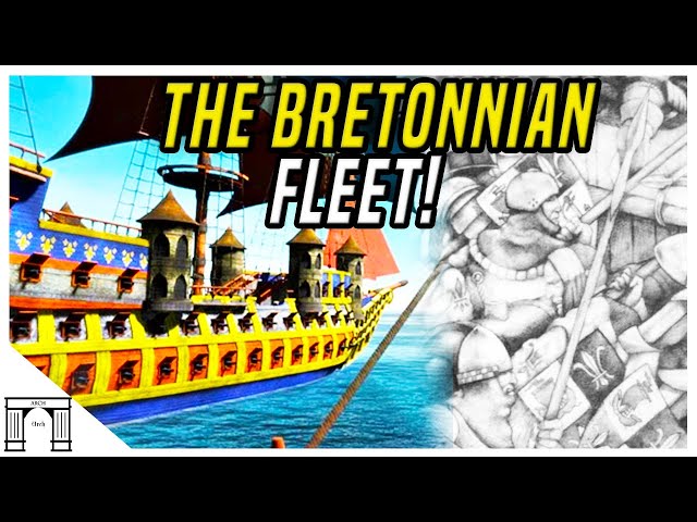 Navy's Of The Old World! - The Bretonnian Fleet! - Warhammer Fantasy Lore
