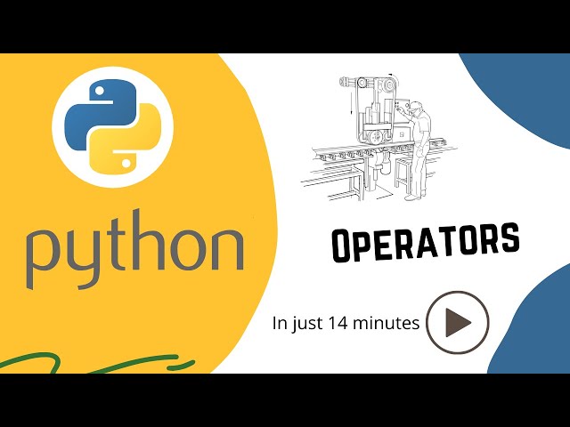 Python : Operators in a easy way | Added Subtitles | python for beginners