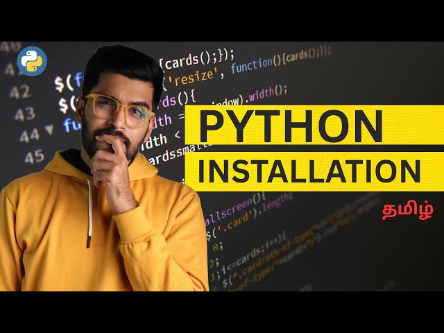#12 𝐏𝐲𝐭𝐡𝐨𝐧 Installation in Tamil