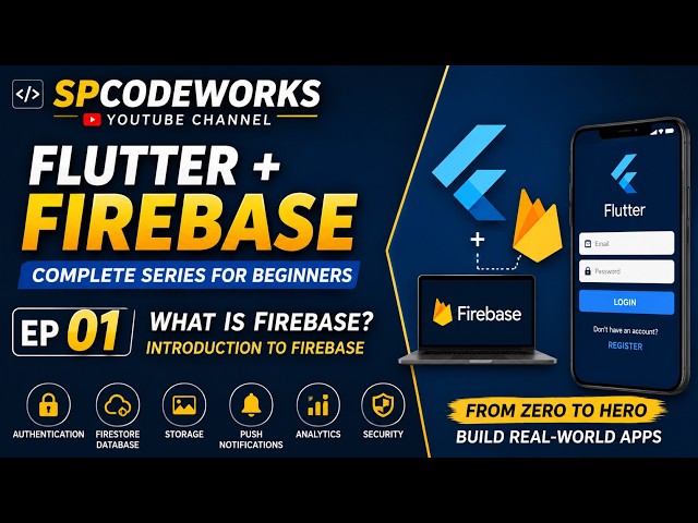 Flutter + Firebase #01 | What is Firebase? | Complete Beginner Guide 🚀 | SPCodeWorks