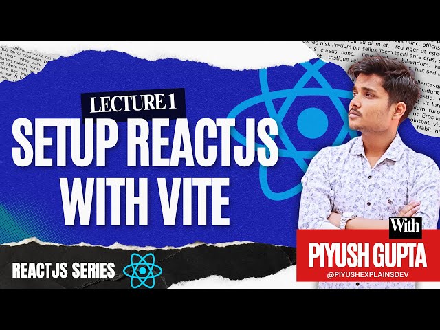 How to Set Up a React App with Vite (Fast & Easy) | React + Vite Tutorial for Beginner