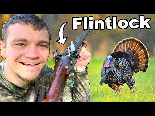 I Hunted Turkeys with a Double Barrel Flintlock Shotgun!