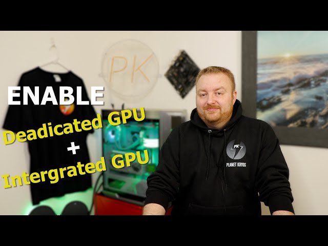 How to Enable iGPU with dGPU
