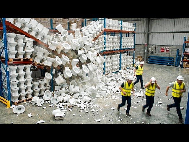 Most Expensive Warehouse Fails Caught on Camera