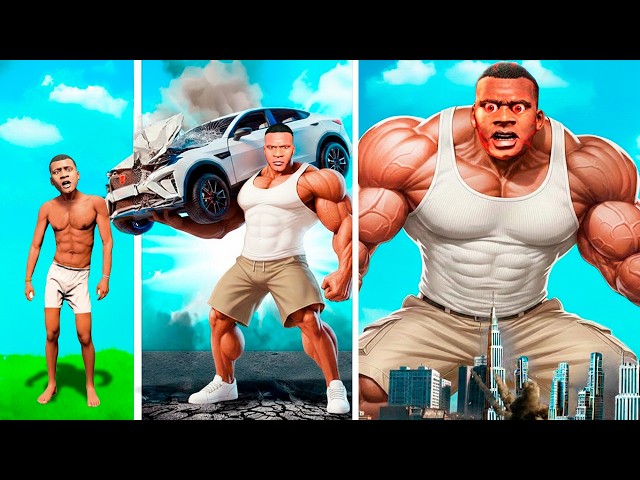 I BECOME the STRONGEST MAN in GTA 5