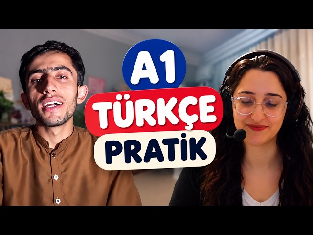 Turkish Conversation for Beginners (A1) | English Subtitles | Türkçe Sohbet