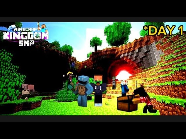 First Day In Kingdom SMP | Minecraft Day -1 LIVE 🔴