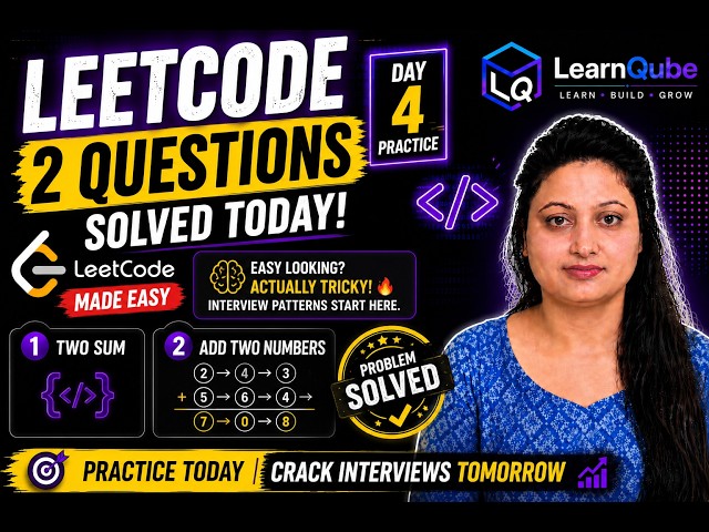 LeetCode Made Easy 🔥 | Solved 2 Tricky Questions in Python | Day 4