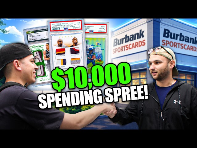 I Spent $10,000 At The World's Largest Card Store! 😱