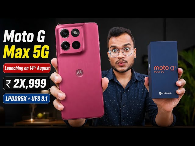 Moto G Max 5G Launch Date In India, India Price, Processor, Camera, Display, Battery, Features