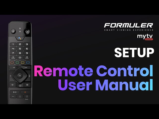 Remote Control User Manual