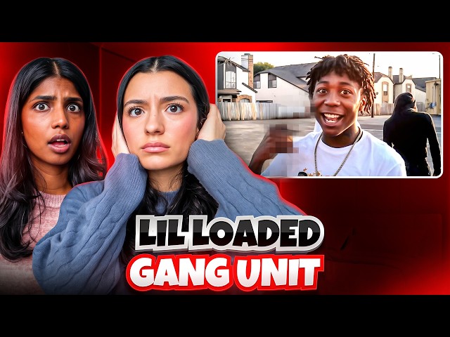 Canadian Girls React to Lil Loaded “GANG UNIT” 🚔 We Were Not Prepared For This #lilloaded #drill