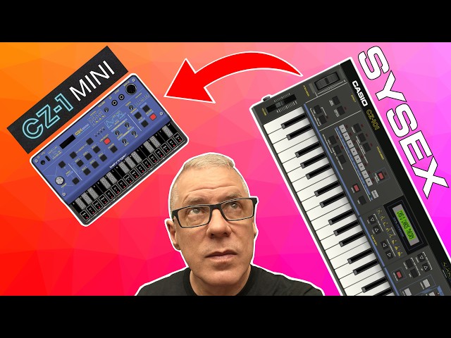 Transfer Casio SYSEX patches to CZ-1 MINI (Behringer) - detailed walk through and guide