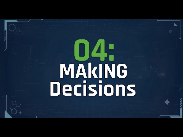 Python 04: Making Decisions | If, Elif & Else Statements |Python for Beginners #pyhton #ai #trending