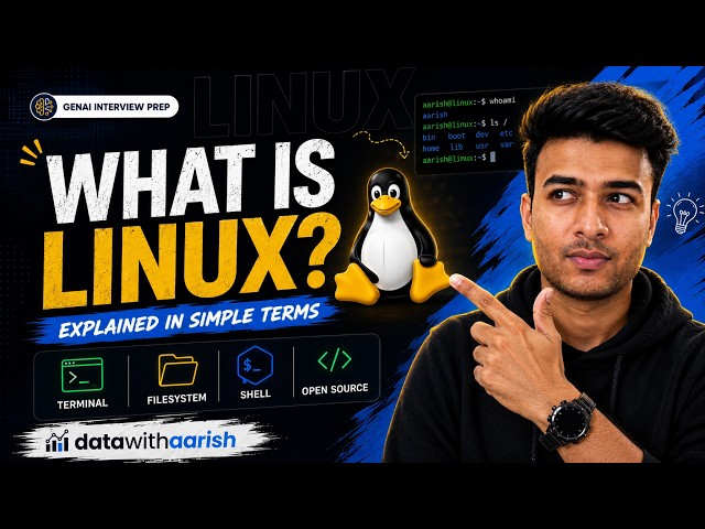 What is Linux? Complete Beginner's Guide (Interview Ready)