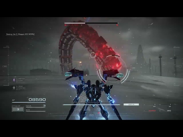 ARMORED CORE 6 Destroy the Ice worm S rank