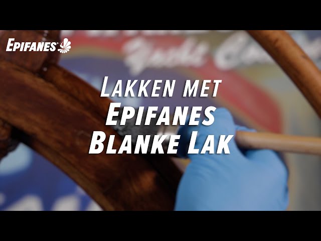 How to varnish with Epifanes Clear Varnish.
