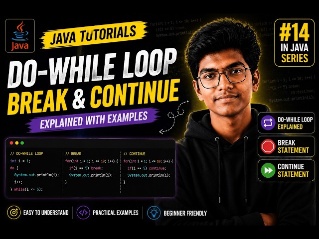 Do-While Loop in Java Explained | Java Tutorial for Beginners | Java Series #14 | Kenzo Pulse |