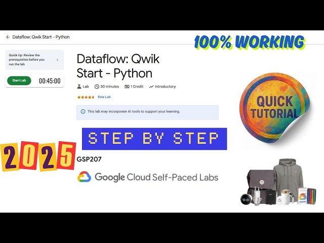 Dataflow: Qwik Start - Python || GSP207 || Step By Step Guide || #qwiklabs #arcade