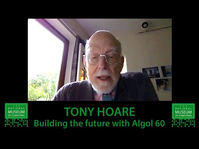 Tony Hoare | Building the future with Algol 60
