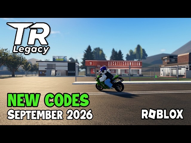 Roblox TR Legacy NEW CODES September 2026