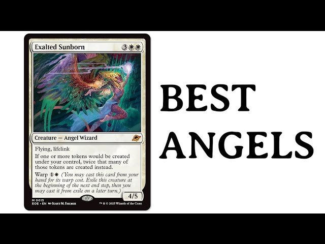 The 50 Best Angels in Magic: the Gathering, Ranked