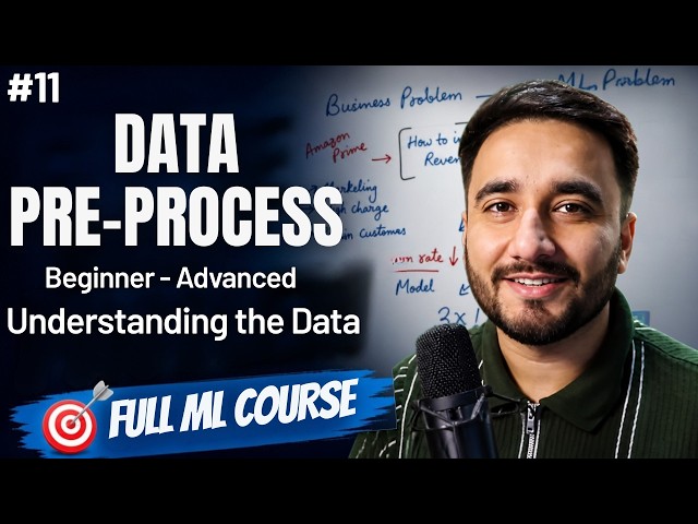 Data Preprocessing | Understanding your Data in ML | First Step in EDA