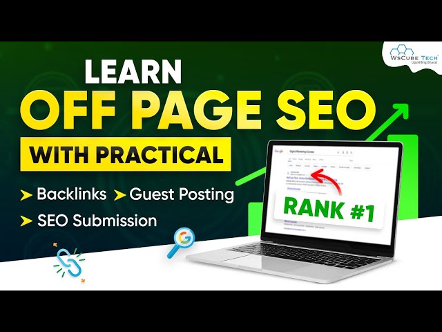 Learn OFF PAGE SEO with Practical: Backlinks, Link Building & Guest Posting [Full Tutorial 2026]