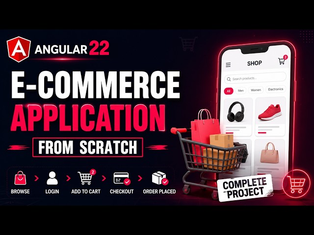 Build an E-Commerce App in Angular 22 | Step by Step | Angular Project