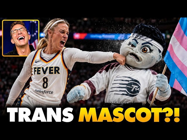WNBA Unveils New TRANS Mascot Live On-Court to TROLL Sophie Cunningham | Leauge Spirals into CHAOS…