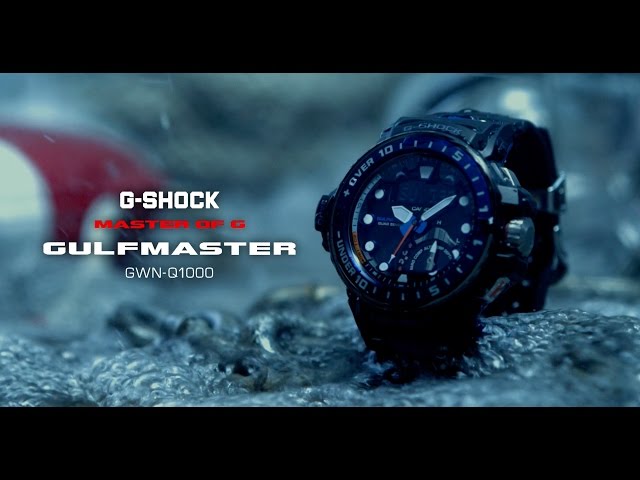 G-SHOCK Gulfmaster GWN-Q1000 Full Version
