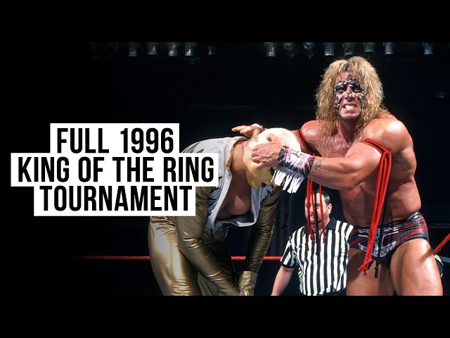 FULL TOURNAMENT: 1996 King of the Ring | Austin, Warrior, Vader, Triple H & more vie for the crown!