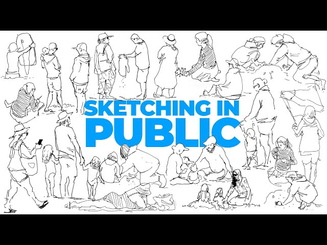 5 tips to improve sketching PEOPLE IN PUBLIC
