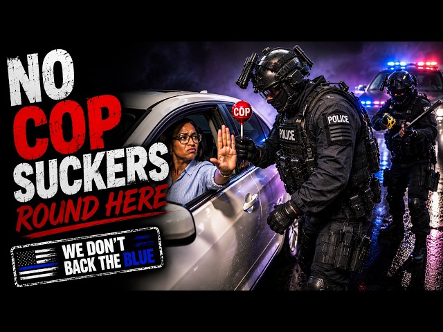 A TOTAL POLICE STATE - WE DON'T BACK THE BLUE