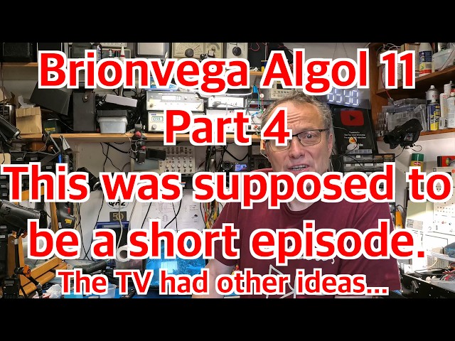 Brionvega Algol 11 part 4 - finishing up