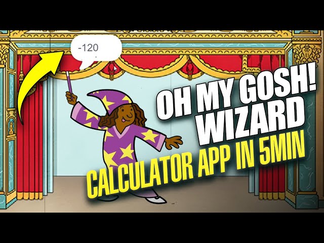 Super EASY Wizard Calculator for +/- I FREE CODING for KIDS I CLASS#4 I