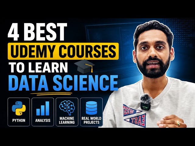 4 Best Data Science Courses on Udemy in 2026 | Beginner to Advanced