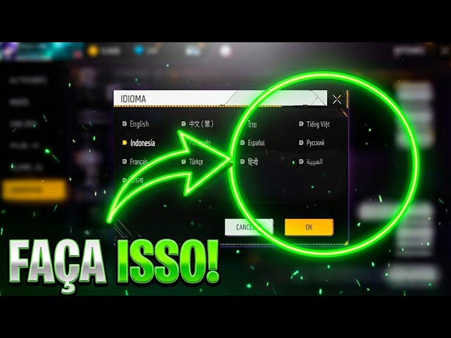 COMO ENTRAR NO SERVIDOR GRINGO ATUALIZADO FREE FIRE 2026!!