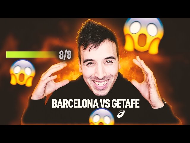 ¡¡A UN SOLO ACIERTO DEL PLENO!! 😱 BARÇA vs GETAFE