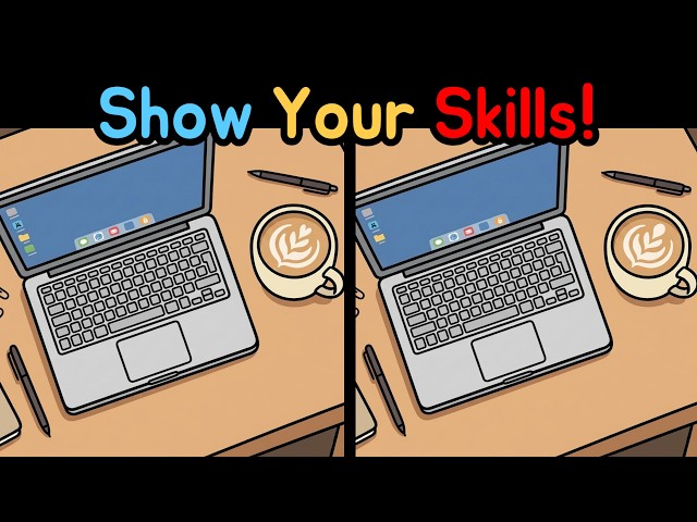 Spot the Difference: Show Your Skills! Beat All Puzzles!