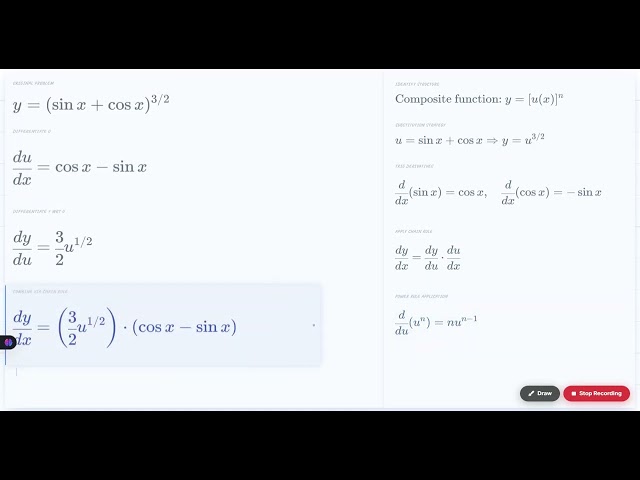 Class 12 Maths CH-2 EX-1 Q-8 | Derivative Using Chain Rule