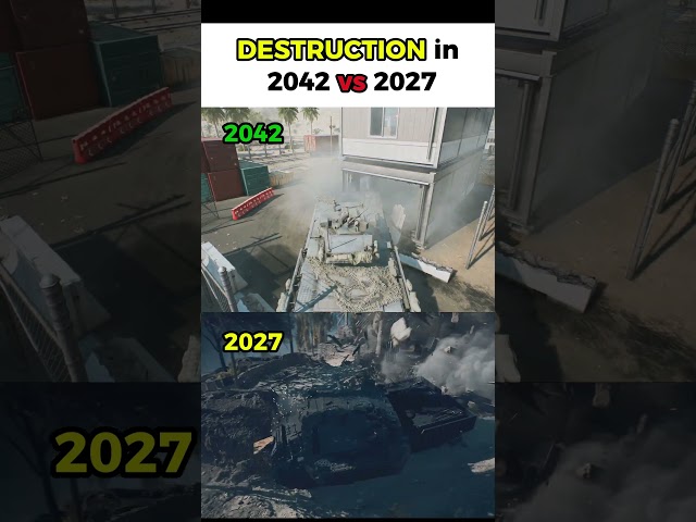 DESTRUCTION in 2042 VS 2027 - Battlefield 6