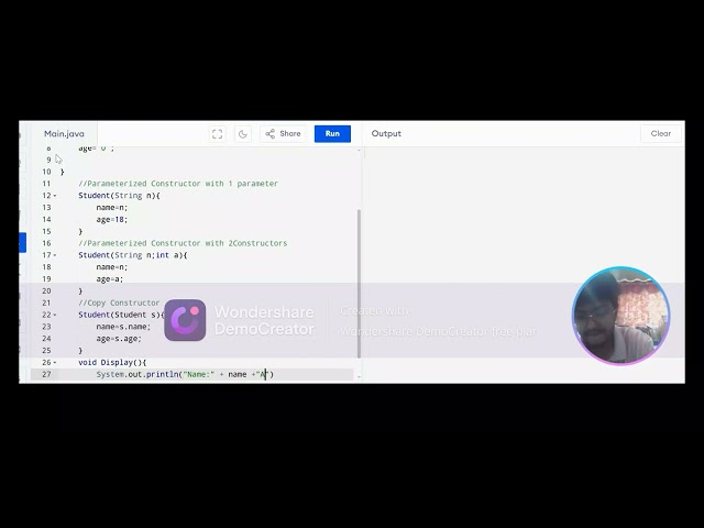 constructor overloading