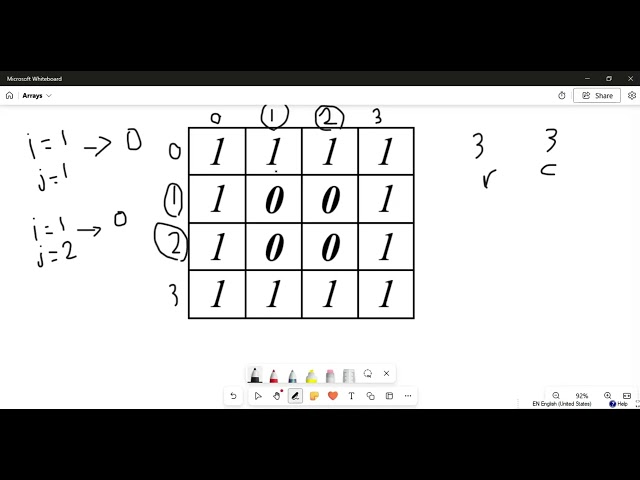How to initialize a two-dimensional array