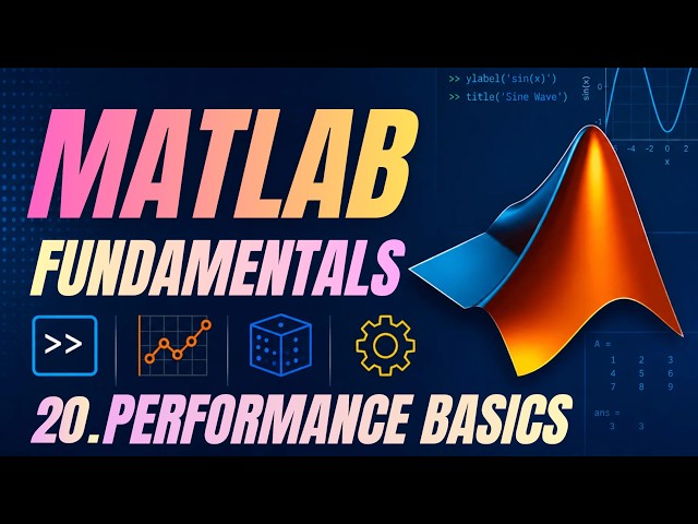 MATLAB - Preallocation & Performance Basics