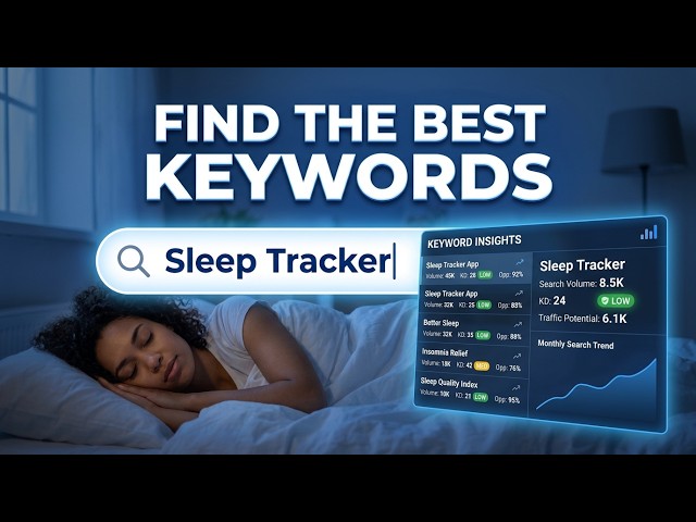 Finding Google Play ASO Keyword Opportunities for a Sleep Tracker App