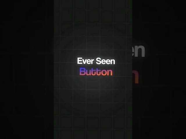 Premium Glass Button Hover Effect  | HTML CSS  #webdesign  #shorts