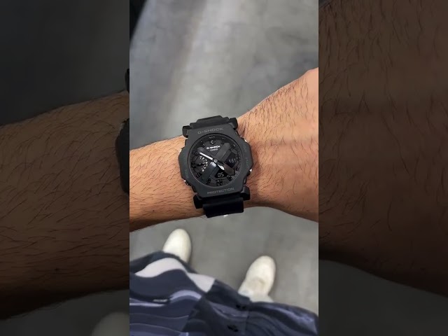 All Black Lover G-Shock GA-2300-1A Analog Digital Unisex Watch