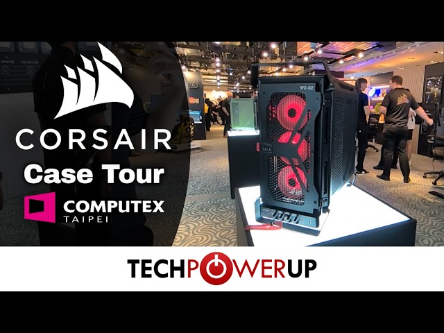 Computex 2026 - Corsair PC Cases - WARTHOG, Frame 5000D, BenchLab, 2800X RS-ARGB