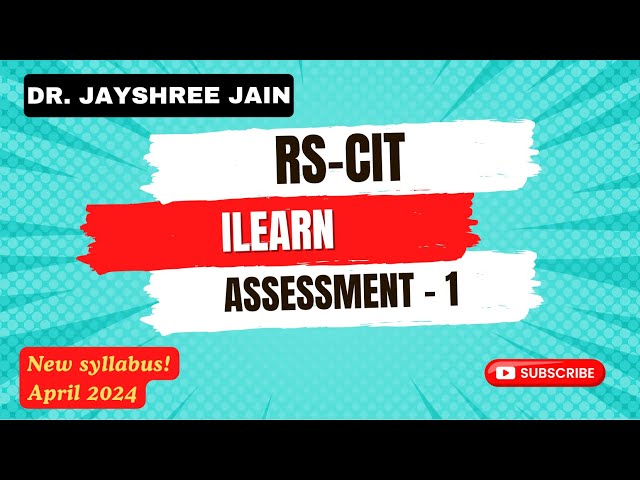 Ilearn Assessment  1